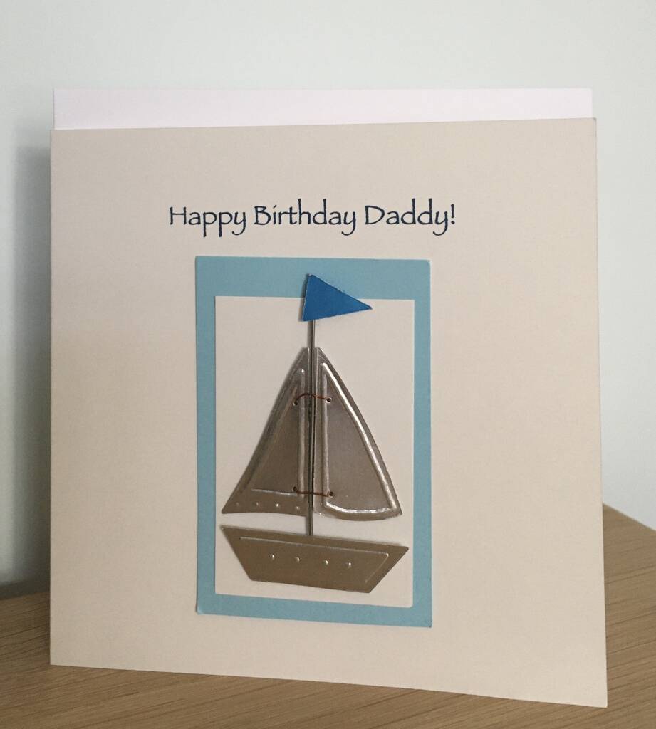 Happy Birthday Boat By Dribblebuster | notonthehighstreet.com