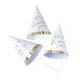 Pastel And Gold Foiled Party Celebration Hats, thumbnail 2 of 3