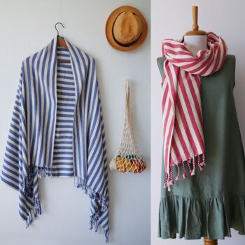 Personalised Towel Shawl Birthday Gift For Her, 5 of 11