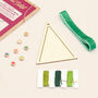 Make Your Own Stitched Christmas Tree Decoration, thumbnail 7 of 7
