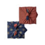 Ruby And Snowflakes Reversible Fabric Gift Wrap, thumbnail 2 of 8