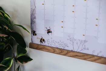 'Exciting Times Ahead' 2025 Bumblebee Wall Planner, 8 of 10