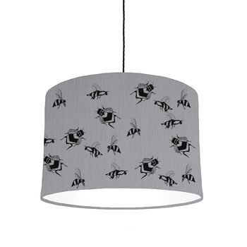 Mix And Match Bee Drum Lampshade, 5 of 8