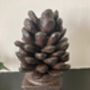 Cast Iron Pine Cone Christmas Stocking Holder Xmas Decor, thumbnail 8 of 10