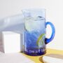Personalised 'Your Own Message' Recycled Glass Jug, thumbnail 4 of 4