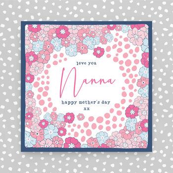 Happy Mother's Day Card For Nan/Nanny/Nanna, 3 of 5