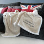 Personalised Save On Your Heating Warm Neutral Blanket, thumbnail 1 of 9