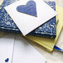 Personalised Leather Heart Card, thumbnail 3 of 10