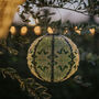 Deep Blue Solar Outdoor Globe Lantern, thumbnail 1 of 12