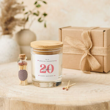 Personalised Daughter Birthday Gift Candle Set, 4 of 4