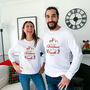 Our First Christmas As Mr And Mrs Reindeer Jumper, thumbnail 2 of 10