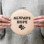 Embroidery Cross Stitch Kit Always Hope, thumbnail 1 of 4