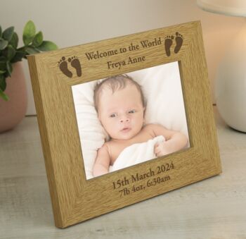 Personalised Baby Scan Frame, 2 of 3