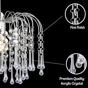 Klass Home Teardrop Acrylic Light Shade, 3 of 7