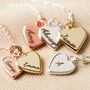 Personalised Family Names Heart Necklace, thumbnail 2 of 12