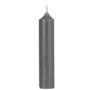 A Bundle Of Six Short Charcoal Dinner Candles, thumbnail 1 of 6