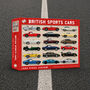 British Sports Cars 1000 Piece Jigsaw, thumbnail 1 of 4