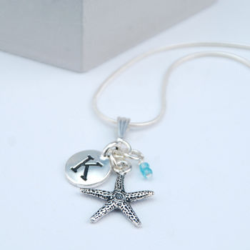 Personalised Birthstone And Charm Necklace, 11 of 12