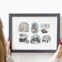 Personalised Retirement Gift Drawing Illustration, thumbnail 4 of 8