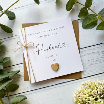 Fiancé Valentine's Day Card, 3 of 4