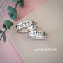 Personalised Viking Rune Name/Word Ring, thumbnail 4 of 7