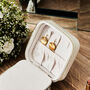 Personalised White Bridal Jewellery Box, thumbnail 4 of 6