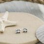 Sterling Silver Crab Stud Earrings, thumbnail 2 of 9