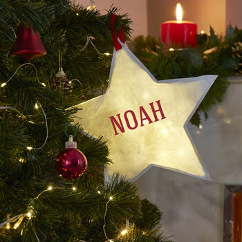 Star Shaped Christmas Ornament And Home Decoration, 4 of 12
