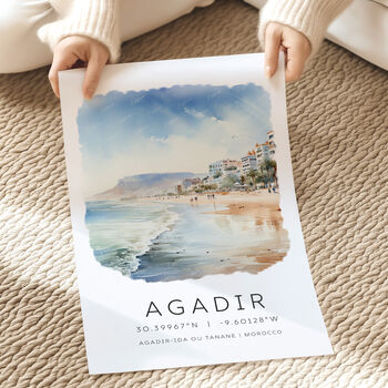 Morocco Travel Print Of Agadir, 2 of 7