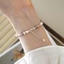 Fiji Ivory Silver Pearl Ombre Multi Ball Gift Bracelet, thumbnail 6 of 6