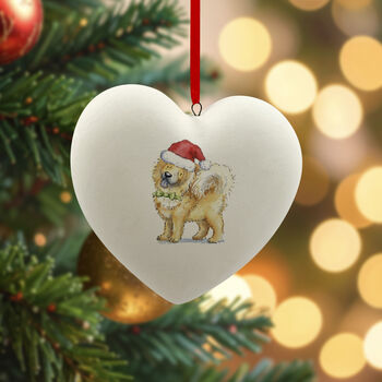 Chow Chow Ceramic Bauble, 3 of 3