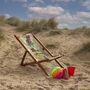 Floral Dance Deck Chair Gift For Summer, thumbnail 1 of 3