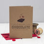 'I Love You More Than Chocolate' Card, thumbnail 1 of 4