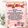 Groovy Personalised Easter Bunny Letter, thumbnail 2 of 6