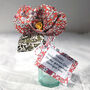Liberty Fabric Rose Valentines Gift, thumbnail 1 of 6