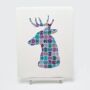 Jigsaw Deer Cross Stitch Kit, thumbnail 2 of 8
