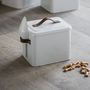 Pet Bin With Leather Handle, thumbnail 6 of 11