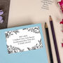 Illustrated Flowers A4 Sheet Labels, thumbnail 1 of 1