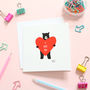 Idst I Love You, Anniversary Bear Card, thumbnail 1 of 2