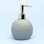 G Decor Grey Pattern Ceramic Bath Accessory Set, thumbnail 5 of 7