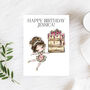 Personalised Girlie Birthday Card, thumbnail 1 of 2