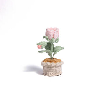 Mother's Day Limited Edition｜Eternal Rose Crochet Pot Plant, 5 of 6