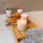 Natural Negroni Scented Candle And Glass Tumbler, thumbnail 5 of 12