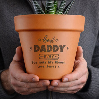 Personalised Best Ever Plant Pot Gift, 2 of 7