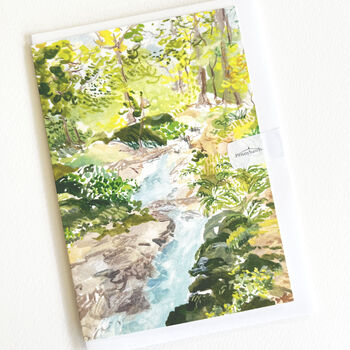 The Waterfall | Greeting Card, 2 of 4