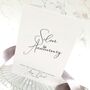 25th Silver Jewel Personalised Anniversary Card, thumbnail 4 of 4