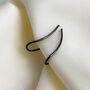 Sterling Silver Ear Climber Hook Earrings, thumbnail 5 of 6