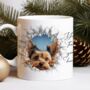 Personalised Christmas Yorkshire Terrier Break Through, thumbnail 8 of 10