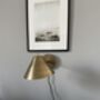Antera Wall Lamp, Brass Finish, Iron, thumbnail 4 of 8