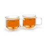 Double Wall Glass Tea Coffee Mug Merano Design 290ml, thumbnail 2 of 4